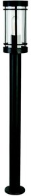 Eurolamp Vonkajšia lampa 1xE27/15W/230V 80 cm IP44 čierna EU0128