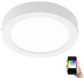 Eglo 96669 - LED RGBW Stmievateľné stropné svietidlo FUEVA-C LED/15,6W/230V BT