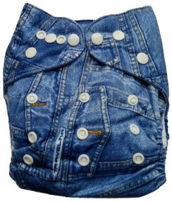 Bambusové plienky „universal jeans“