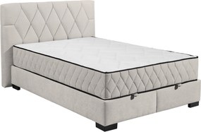 XXXLutz AMERICKÁ POSTEĽ, 140/200 cm, béžová MID.YOU - Online Only spálne - 002220053807