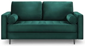 Petrolejovozelená zamatová pohovka Milo Casa Santo, 174 cm