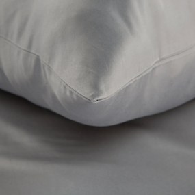 BAVLNENÉ OBLIEČKY HARMONY 160X200 CM, 2KS 70X80 CM STRIEBORNÉ