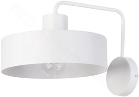 SIGMA Nástenné industriálne osvetlenie VASCO, 1xE27, 60W, biele
