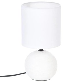 Hector Keramická stolová lampa Timeo biela