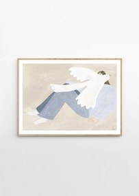 Plagát 70x50 cm Bright Bird – Clara Schicketanz – The Poster Club