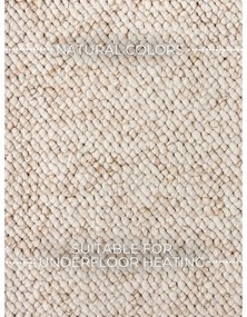 Krémovobiely prateľný koberec 240x340 cm Rocco Cream – Elle Decoration