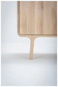 Komoda z masívneho dubového dreva so zásuvkou Gazzda Fawn