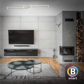 Brilo - LED Stmievateľný prisadený luster FRAME 2xLED/20W/230V Wi-Fi Tuya + DO