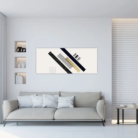Obraz - Geometrické tvary N⁰5 (120x50 cm)
