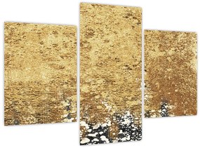 Obraz - Zlatá štruktúra N⁰3 (90x60 cm)