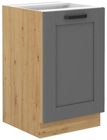 Kuchynská skrinka Luna dustgrey/artisan 50ZL 1F BB