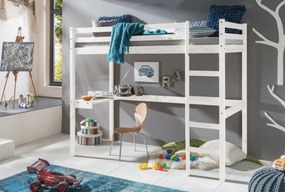 MG Vyvýšená detská posteľ Aria 90x200