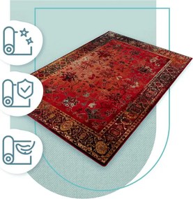 Koberec OMEGA Polonia Bodrum rubín