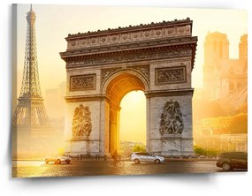 Sablio Obraz Paríž Víťazný oblúk - 150x110 cm