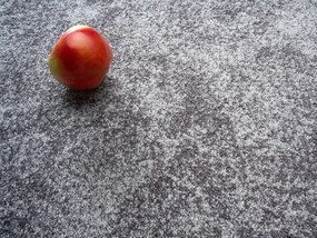 Condor Carpets, Metrážny koberec Serena 6602, na mieru, šíře 4m,5m, šedá, filc, obývacia izba