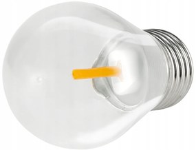 BERGE LED žiarovka E27 s plameňom a ohnivým efektom pre girlandy