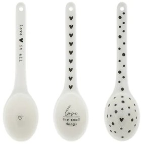 Spoon Ass (3x12) heart/love/dots 13cm