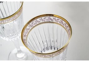 BOHEMIA PRESTIGE DORATO POHÁR NA VÍNO 230ML SADA 6 KS