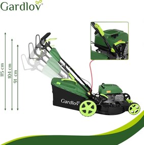 Benzínová kosačka s pohonom GARDLOV DriveXPro 196 cm³ - záber 51 cm, kôš 60 l