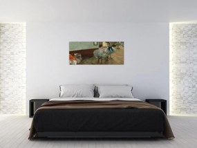 Obraz - Edgar Degas, The Dance Lesson, reprodukcia (120x50 cm)