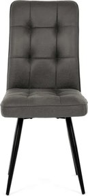 Jedálenská stolička sivá DCL-D1250 GREY3