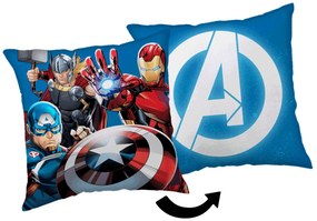 Jerry Fabrics Dekoračný vankúš 35x35 cm - Avengers "Heroes 02"
