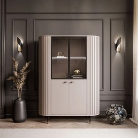 VITRÍNA LANDRY PRESTIGE KAŠMÍR LED 112 x 155 cm