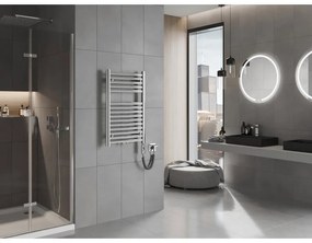 Mexen Hades, elektrické vykurovacie teleso 800 x 500 mm, 300 W, chrómová, W104-0800-500-2300-01