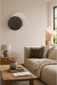 BRILAGI - Nástenné svietidlo CIRCLES 1xE27/60W/230V pr. 45 cm krémová/hnedá