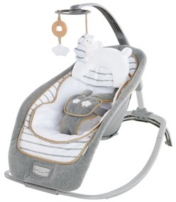 Ingenuity™ Detské ležadlo Rocking Seat Bella Teddy, sivá  (100392206)