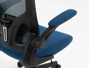 SI Otočná stolička Q-333 modrá - sivá