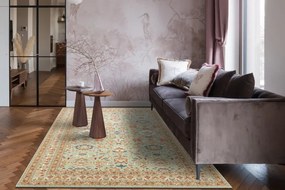 Koberec SOHO 477.26.LA400 OSTA naturálny zelený / béžový