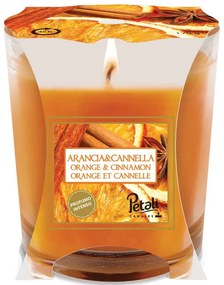 PETALI vonná sviečka ve skle Orange & Cinnamon - horenie 45h