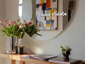 Nálepka na zrkadlo S10 – Hakuna Matata