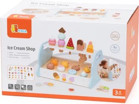 Viga 44842 Drevená mini zmrzlináreň a cukráreň PolarB