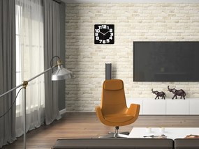 Nástenné hodiny Light Oak hnedé