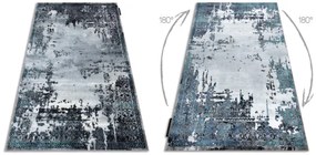 Koberec DE LUXE 2078 Ornament vintage - sivý