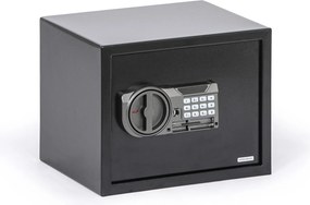 Nábytkový sejf s elektronickým zámkom a LCD displejom, 300 x 380 x 300 mm
