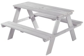 roba Vonkajšia detská sedacia súprava (bez vaničiek na hranie, sivá)  (100397128)