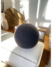 Dekoračný vankúš z materiálu buklé ø 25 cm Top – Mioli Decor