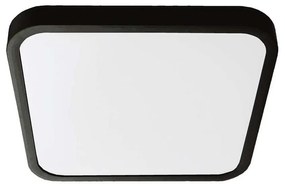 LED Kúpeľňové stropné svietidlo LED/24W/230V IP44 6500K 29x29 cm čierna