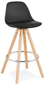 Čierna barová stolička Kokoon Anau, výška 64 cm