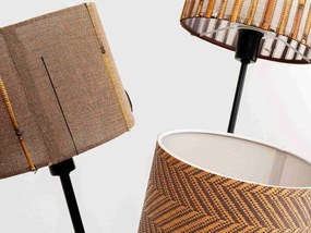 Cannes Trio stojacia lampa hnedá 145 cm