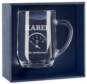 Pieskovaný polliter na pivo Čas tankovať
