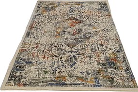 HU Viacfarebný vintage koberec Artiste 27150-Multi-Grey Rozmer: 80x150 cm