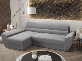 Rohová sedacia súprava Radiant L3 (sivá) (L). Akcia -19%. Vlastná spoľahlivá doprava až k Vám domov. 1062240