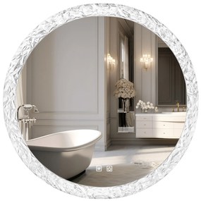 Tutumi Tutumi, LED krištáľové zrkadlo 60cm, model 107, HOM-02700
