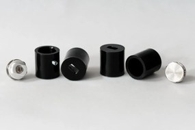 Regnis DEX, Vykurovacie teleso 530x1250mm, 647W, čierna matná, DEX120/50/BLACK
