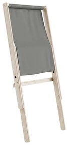 Skladacie kreslo Karup Design Boogie Raw/Grey