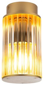 Argon 8774 - Vonkajšie stropné svietidlo NORFOLK 1xE27/15W/230V IP44 zlatá